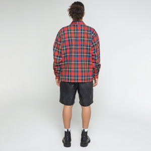 WORKER UNIFROM SHIRT PLAID